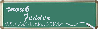Anouk Fedder Visitenkarte